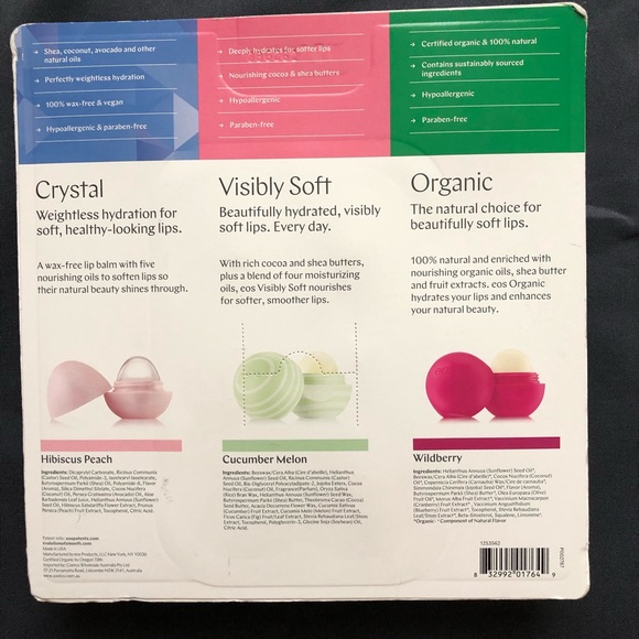 💄Lip Care Hydration 2 Packs - 6 Piece Sets - Picture 3 of 3